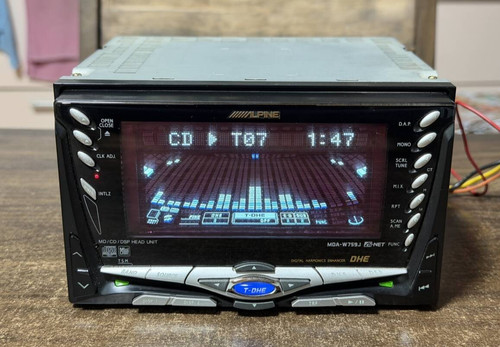 Alpine mda w759j - alpine, car