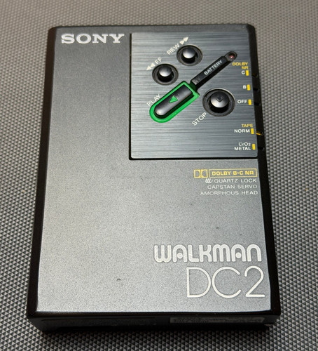 Sony dc2 walkman cassette - wm-dc2,