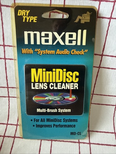 Maxell mini disc lens - maxell-mini,