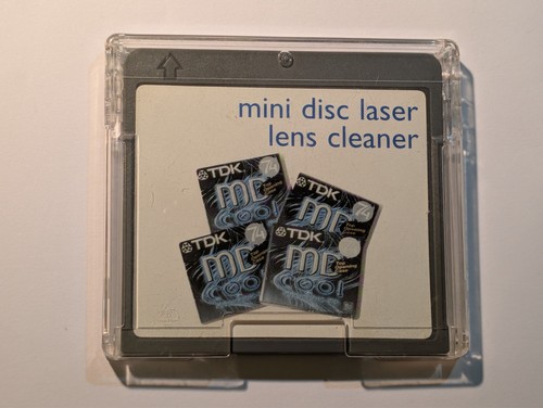 Minidisc laser lens - lens, cleaner