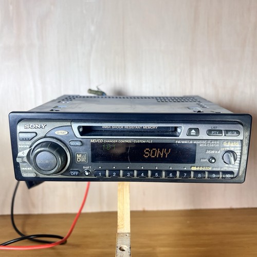 Sony mdx c5970r minidisc car - mdx-c5970r,